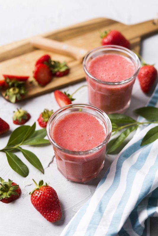 Çilekli Smoothie